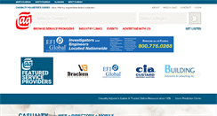 Desktop Screenshot of caginfo.com